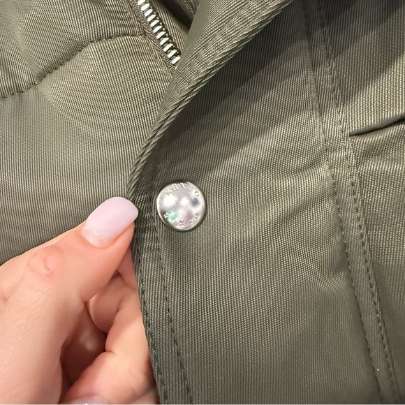 Kenzo x H&M Army Green Long Trench Parka Jacket S - Picture 3 of 10